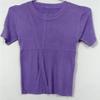 Top de Manga Corta Verano 2024 Nuevo Estilo Dulce y Fresco Pequeño Delgado Base Spice Girls Ajustado Adelgazante Camiseta Tejida de Manga Corta