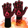 Comércio exterior aramid 500 800 graus forno de churrasco luvas de alta temperatura isolamento térmico anti-queimadura Micro-ondas Luvas de Churrasco pronta entrega