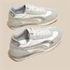 Moda Casual Coreana Simples de Solado Plano para Uso Externo 2026 Primavera/Verão Novos Sapatos de Treino Alemães Transfronteiriços