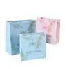 Saco de Presente Vermelho Cor Saco de Papel Estilo Chinês Atacado Saco de Papel para Festival da Primavera Bolsa de Mão Saco de Papel
