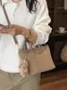 Bolso de mano elegante transfronterizo para mujer, bolso versátil para el día a día, nuevo bolso de hombro cruzado de moda versión coreana 2026, bolso tipo cubo