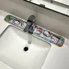 Tapete Drenante para Torneira Desenho Animado Fofo, Tapete Universal para Bancada de Cozinha, Tapete para Pia de Banheiro, Tapete Absorvente Antiderrapante