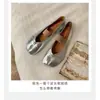 Zapatillas Planas de Piel Genuina para Mujer, Color Uva, Modelo Mamá's Berlin Dream, Boca Poco Profunda, Tira, Adelgazantes, Suaves, Separador de Dedos