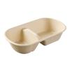 Caixa de Embalagem Descartável Biodegradável, Caixa de Almoço Leve para Salada, Caixa de Almoço para Levar Frutas, Caixa para Salada, Caixa de Almoço de Polpa