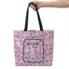 Bolsa de compras plegable con publicidad creativa, respetuosa con el medio ambiente, con logotipo imprimible, de gran capacidad, portátil, para almacenamiento, venta al por mayor