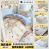 Juego de ropa de cama completo para dormitorio universitario, juego de sábanas bajeras de seis piezas 100% algodón para literas, juego de tres piezas de algodón puro al por mayor