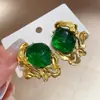Brincos de Prata Vintage com Zircônia e Pérolas Geométricas, Brincos de Luxo Leve de Alta Qualidade com um Toque Retrô