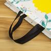 Bolsa no tejida recubierta con película espesa de girasol, para tienda de ropa, bolso de mano, abrigo, bolsa de compras de piel, bolsa de regalo publicitaria.