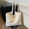 Bolsa Tote Transfronteriza Casual de Gran Capacidad, Bolso Cruzado de Moda y Gama Alta, Diseño Sencillo de Nicho Estilo Coreano, Bolso de Lujo Ligero para Mujer