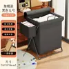 Cesta de almacenamiento para tapete de yoga, para uso doméstico, para guardar equipo de fitness, raquetas de tenis y raquetas de bádminton; caja de almacenamiento plegable de gran capacidad