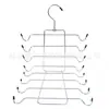 Percha de Metal para Ropa con Gancho Giratorio de Ocho Garras, Colgador de Acero Inoxidable para Bolsos del Hogar, Gancho Multifuncional para Abrigos y Sombreros, Organizador de Almacenamiento