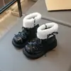 Dr. para Niñas. Botas de Algodón Cálido con Felpa Martens 2026 Otoño Nuevas Elegantes para Niña Pequeña, Niños Medianos y Grandes, Botas Versátiles de Princesa