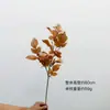 Folha de Bordo Simulada Cor de Outono Folhas Simuladas Estilo Natural Materiais para Arranjo Floral Sala Modelo Paisagismo Folhas Materiais Grande Quantidade em Estoque