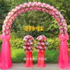 Arco de Flores de Seda Puerta de Flores Completa Puerta de Flores para Boda Evento de Celebración de Apertura de Tienda Nuevo Arco de Flores Soporte para Flores Accesorios de Flores para Boda