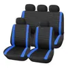 Juego Universal de Nueve Piezas Transpirable y Duradero con Rayas Finas 3D, Ajuste a Presión, Cómodo y Suave para Todas las Estaciones, Fundas para Asientos de Coche de Cinco Plazas Amazon