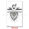 Pegatina de Tatuaje Pegatina de Tatuaje para Mujer Flor Brazo Medio Brazo Set de Pegatinas de Tatuaje