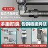 Fregadero de cocina de doble tina para verduras, accesorios de tubería de desagüe, doble ranura desodorizante anti-obstrucción, desagüe de fregadero, tubería de desagüe, juego completo universal