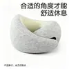 Almohada viscoelástica en forma de U superventas transfronteriza, soporte para el cuello, almohada para el cuello portátil y almacenable, almohada para siestas de viaje y oficina, cojín cervical en forma de U