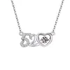 Nuevo Collar 520, No se Desvanece, para Mujer, Verano, Gama Alta, Nicho, Colgante de Celebridad de Internet, Versátil, Lujo Ligero, Accesorio de Cadena para Clavícula