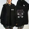 Sudadera con capucha y cremallera, con estampado de la gira mundial Arirang, corte holgado para hombre y mujer, mercancía para fans de K-Pop