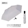 Paraguas Automático Japonés Ultraligero de 196g con Recubrimiento Negro, Protección Solar, Doble Uso para Sol y Lluvia, Paraguas Compacto y Portátil Tipo Lápiz