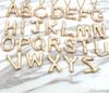 2019 comércio exterior popular europeu e americano exagerado moda 26 inglês carta colar feminino inglês carta pingente clavícula corrente