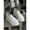 2026 Novos Sapatos de Plataforma Fashion com Solado Grosso, Tênis de Couro Genuíno para Mulheres, Sapatos Esportivos Casuais Versáteis com Cadarço e Bloco de Cores