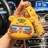 Porta-moedas de Silicone com Áudio Criativo Bolsa de Armazenamento Infantil Pingente de Chaveiro Boneca Pendurada Exquisita Máquina de Venda Presente