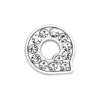10mm Aleación de Cromo Diamante Capital Letra Inglesa Joyería Hecho a Mano DIY Garra de Gato Corazón Accesorios para Collar de Mascota