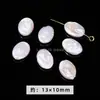 Jingde Jewelry Contas de Cauda Irregulares com Brilho Atacado Pérola Barroca Branca Natural Formato de Gota Contas Soltas Individuais