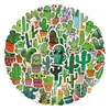 55 Peças Cactus Desenho Animado Cactus Grafite Adesivos Skate Bagagem Transfronteiriço DIY Adesivos Fabricantes Atacado