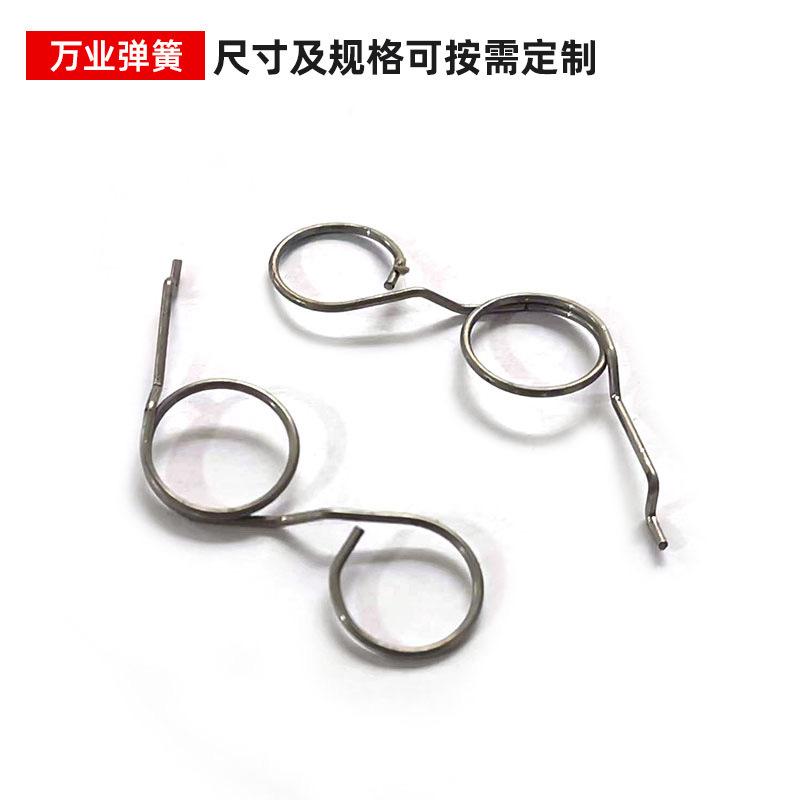 锁具弹簧不锈钢折线挂钩铁艺钩子弹簧异形铁钩弹簧