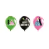 En stock Decoración de Fiesta Temática de Bruja Malvada Mágica Bandera de Cumpleaños Pastel Inserto Globo Espiral traje