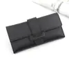Venta al por mayor de fábrica nueva billetera coreana para mujer larga moda hebilla billetera triple bolso de mano para mujer monedero