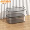 Caixa de Armazenamento Transparente Grande Capacidade Doméstica Guarda-Roupa Roupas Caixa de Plástico Baú de Brinquedos Organização de Armazenamento Cesto de Armazenamento