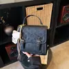Mochila Transfronteriza de Colores Bloqueados de Moda para Mujer, Nueva Moda de Verano 2026, Mochila Escolar para Estudiantes, Mochila Pequeña de Viaje