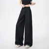Pantalones Curvos Inspirados en el Diseño, Pantalones Curvos Sueltos Estilo Workwear para Mujer, Novedad Principios de Otoño 2026 Pantalones de Pierna Ancha Fluidos de Cintura Alta Adelgazantes