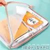 Bolsa de clasificación de temas en forma de L, bolsa de documentos transparente, cierre de cremallera, malla, apertura grande, bolsa de mano para estudiante para examen