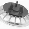 Pieza de Repuesto para Colador de Fregadero de Cocina, Material de Acero Inoxidable, Colador de Fregadero Universal Compatible con Filtro de Fregadero Ikea