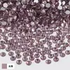 Decoraciones para Uñas Pedrería de Cristal Pedrería Redonda de Fondo Plano de Alta Calidad Pedrería con Base Plateada de Alto Brillo Pedrería de Cristal para DIY Accesorios de Uñas Portátiles