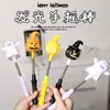 Decoración de Palo de Manivela de Halloween Linterna de Calabaza Juguete para Niños Pequeñas Calabazas Regalos Suministros para Fiesta Temática Adornos Luminosos