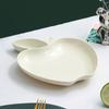 Prato de Jantar de Maçã de Palha de Trigo Prato para Ossos de Casa Prato para Frutas Salada de Frutas Macarrão Prato de Lanche