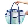 Bolsa de Playa Grande Personalizada, Neceser, Bolsa de Malla para Guardar Toallas de Baño, Neceser, Bolsa de Playa Portátil para Viajes al Aire Libre
