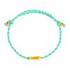 Pulsera de la Suerte de Peces Koi Vietnamita Ajin de Larga Data Cuerda de Mano de Peces Pequeños de la Costa Cuerda de Mano Tejida a Mano Ajustable para Mujeres