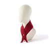 Bufanda Pequeña de Cachemira para Mujer, Calentador de Cuello Tejido de Cachemira Pura de Invierno, Polaina de Cachemira para Padre e Hijo, Protección para el Cuello, en Stock