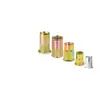 Tuerca remachable de acero inoxidable 304 de aluminio galvanizado, tuerca hexagonal completa plana, tuerca remachable de agujero pasante y de fondo ciego M3-M12