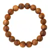 Grânulos Soltos de Agarwood Qinan Pulseira de Agarwood Natural Vietnamita Grânulo Único Contas de Areia de Agarwood Grânulos Soltos de Sândalo Grânulos de Madeira para DIY