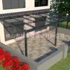 Villa Patio Aleación de Aluminio Invernadero Terraza Jardín Aislamiento Parasol Habitación de Cristal Insonorizada Ruptura Térmica Aluminio Fábrica Venta al por Mayor