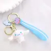 Llavero Colgante Sanrio Dibujos Animados Lindo Colgante Decoración de Bolsa Peluche Llavero de Kuromi Juguetes al por Mayor