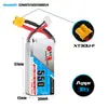 Batería de polímero de litio GNB de alta energía 550mah 2S 7.4V 80C para modelo de avión de traversing, juguete de control remoto FPV
